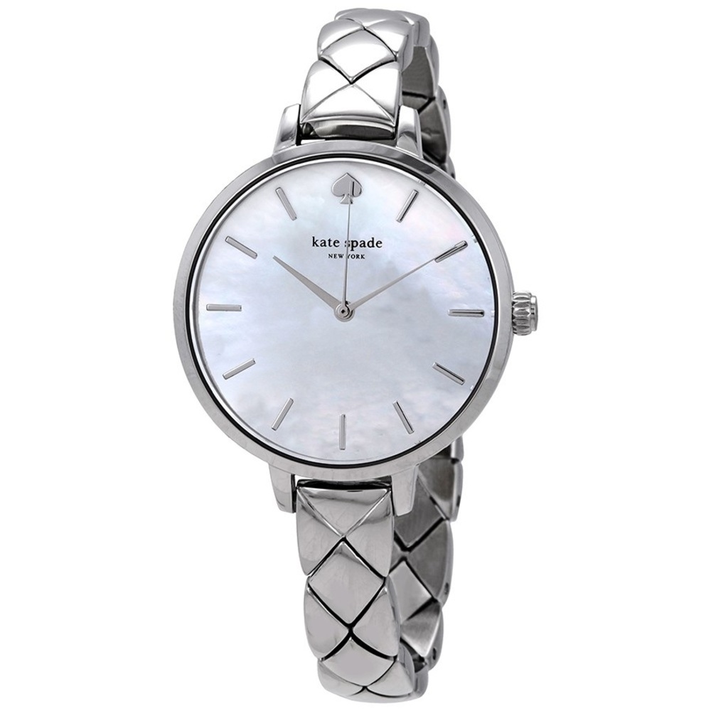 Kate Spade Silver Watch With MOP Face